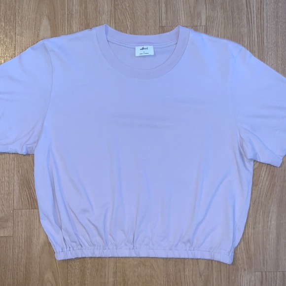 aritzia (wilfred) - cropped tee - Picture 1 of 4